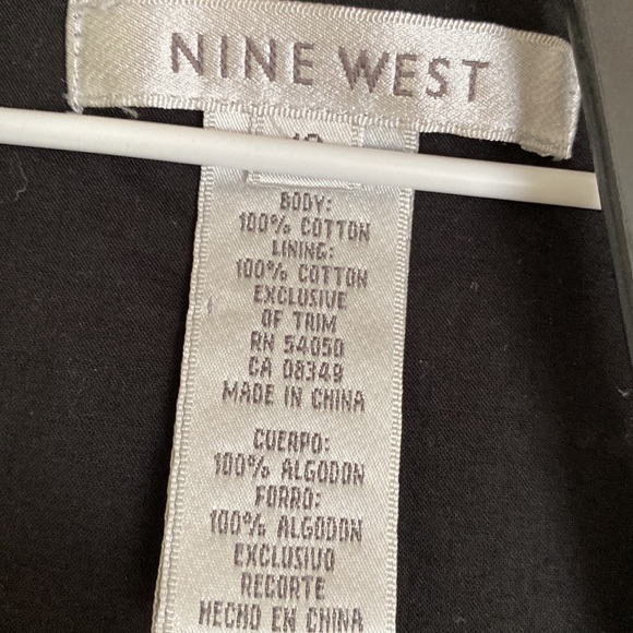 Ninewest black eyelet dress - Picture 2 of 5